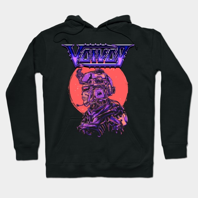 Voivod progressive metal Hoodie by Ezahazami